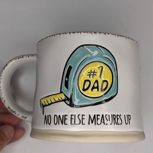 Ceramic Mug #1 Dad No one Else Measures Up  Spectrum Designz
